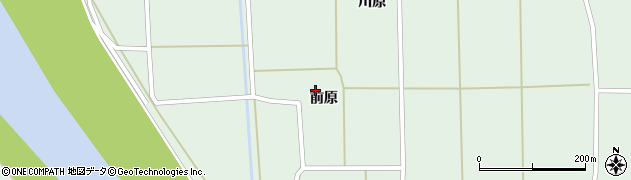 宮城県角田市枝野前原75周辺の地図