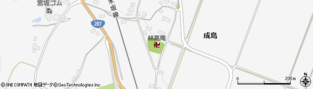 林高庵周辺の地図