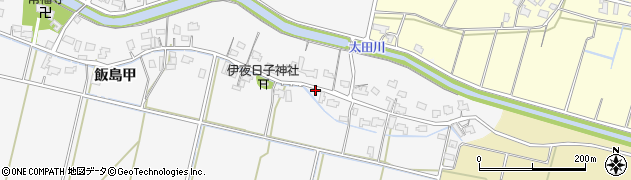 新潟県新発田市飯島甲794周辺の地図