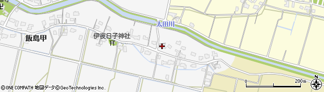 新潟県新発田市飯島甲36周辺の地図