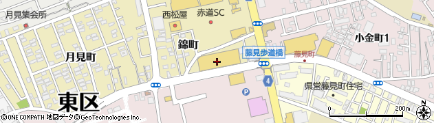 家電住まいる館ＹＡＭＡＤＡ新潟錦町本店周辺の地図