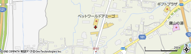 ファミリーマート米沢北店周辺の地図