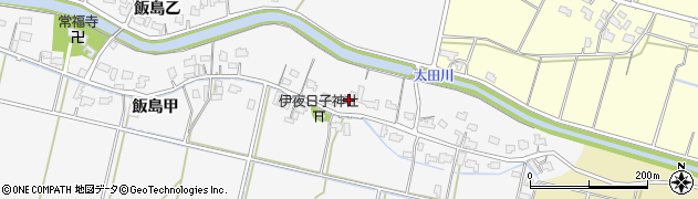 新潟県新発田市飯島甲70周辺の地図