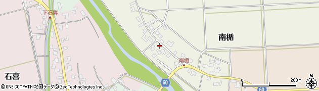 新潟県新発田市南楯380周辺の地図