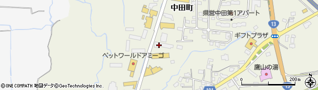 株式会社南東北クボタ　米沢営業所周辺の地図