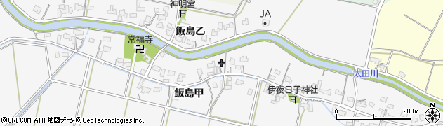 新潟県新発田市飯島甲103周辺の地図