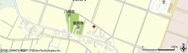 新潟県新発田市西宮内周辺の地図