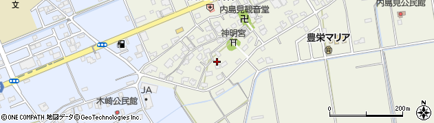 新潟県新潟市北区内島見55周辺の地図
