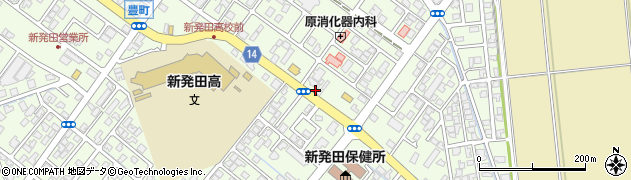 株式会社下越タクシー　本社連絡所周辺の地図