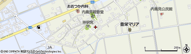 新潟県新潟市北区内島見70周辺の地図