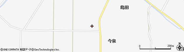 宮城県角田市島田（三島）周辺の地図