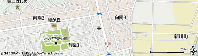 中川理容所周辺の地図