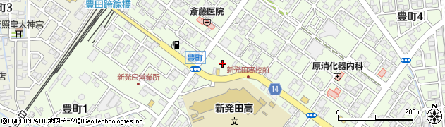 豊町5号公園周辺の地図