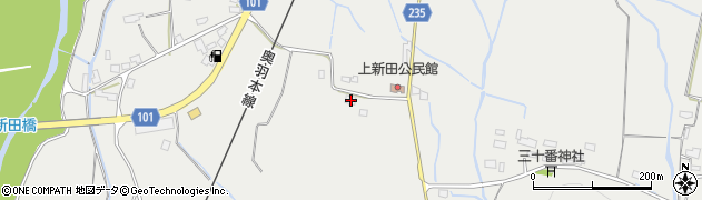 山形県米沢市上新田677周辺の地図