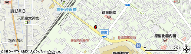 ａｐｏｌｌｏｓｔａｔｉｏｎ豊町ＳＳ周辺の地図
