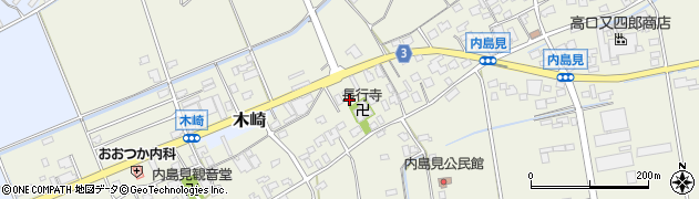 新潟県新潟市北区内島見124周辺の地図