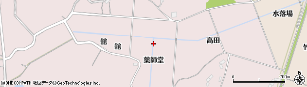 宮城県丸森町（伊具郡）舘矢間松掛周辺の地図