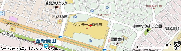 ちゃーしゅうや 武蔵 イオン新発田店周辺の地図