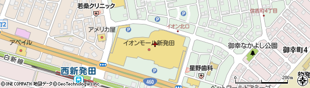 マジックミシン　新発田店周辺の地図