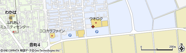 株式会社ウオロク　東新町店周辺の地図