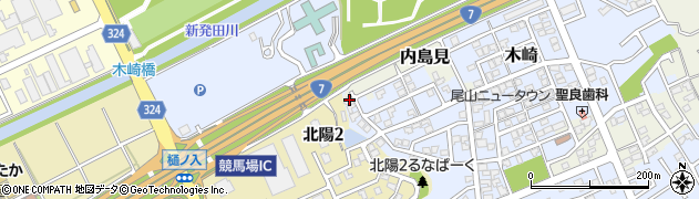 新潟県新潟市北区内島見2195周辺の地図