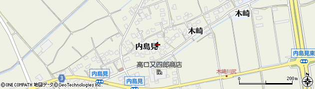 新潟県新潟市北区内島見244周辺の地図