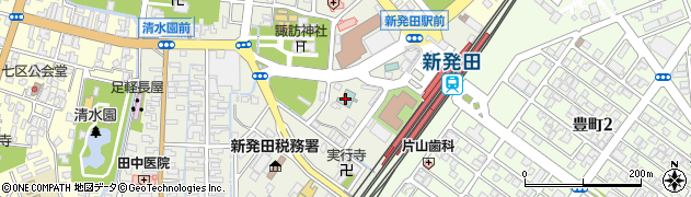 新発田ニューホテルプラザ周辺の地図