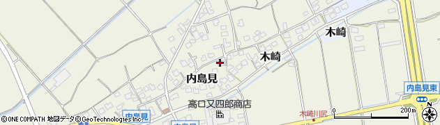 新潟県新潟市北区内島見241周辺の地図