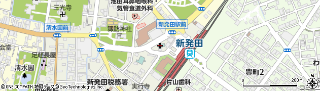 新発田第一ホテル周辺の地図