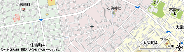 新潟県新発田市御幸町周辺の地図