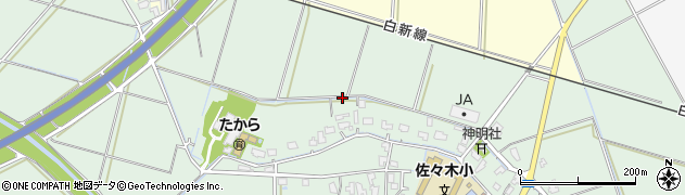 新潟県新発田市則清周辺の地図