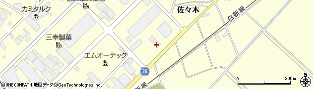 チューリップライフ株式会社　新発田事業所周辺の地図
