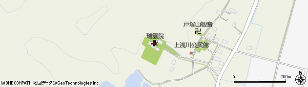 瑞雲院周辺の地図