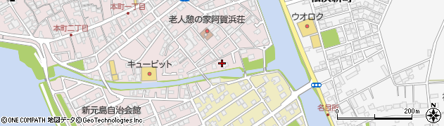 新潟県新潟市北区三軒屋町6周辺の地図