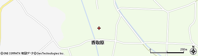 宮城県角田市尾山（香取原）周辺の地図