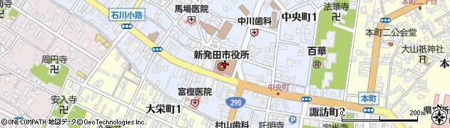 たわら屋　新発田市役所店周辺の地図