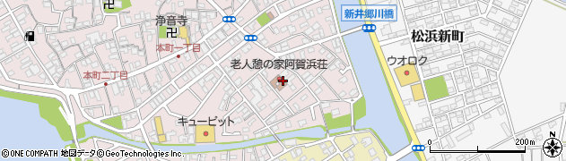 新潟県新潟市北区三軒屋町10周辺の地図