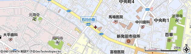 フレンドパーク新発田中央第２駐車場周辺の地図