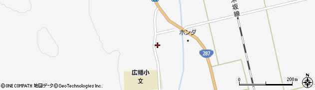 米沢警察署広幡駐在所周辺の地図