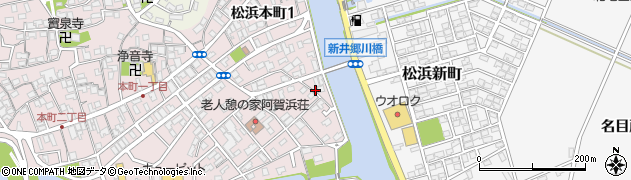 新潟県新潟市北区三軒屋町17周辺の地図