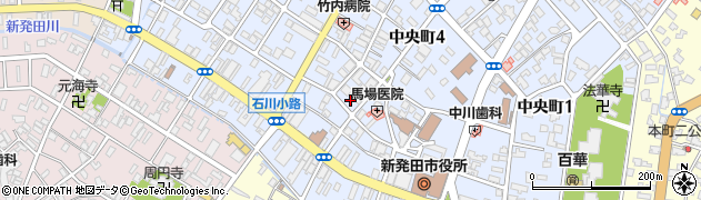 ＮＰＣ２４Ｈ新発田中央町３丁目パーキング周辺の地図
