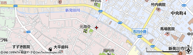 金子屋別館周辺の地図