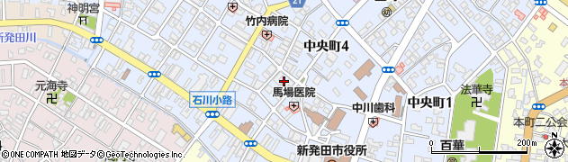 パーキングスペース新発田中央町３丁目駐車場周辺の地図