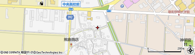 新潟県新発田市日渡周辺の地図