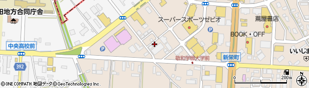新栄ハイツＢ棟周辺の地図