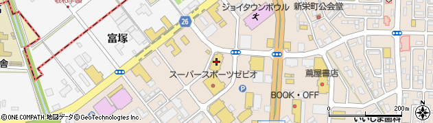 ダイソーひらせい新発田１丁目１番地店周辺の地図