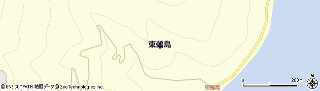 新潟県佐渡市東鵜島周辺の地図