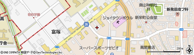 酒のやまや　新発田店周辺の地図