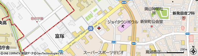 株式会社リノフリート新発田店周辺の地図