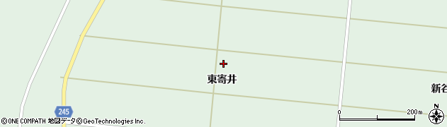 宮城県角田市枝野（東寄井）周辺の地図